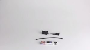 FARBIN Car Horn Special Plug Compatible with Toyota Adapter Wiring Harness Pigtail Socket Car Horn Connector Harnesses Cable 2Pcs