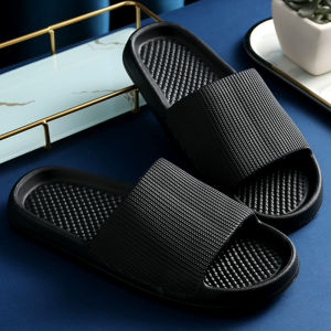Mens slippers summer home anti slip bathroom slippers EVA odor proof indoor couples home cool slippers womens