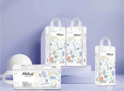 100 MIẾNG BỈM QUẨN CAO CẤP MIOBUSS SIZE L-4XL BO MÔNG CÓ DÁN CUỘN BỈM