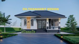 แบบบ้านปั้นหยา 1 ชั้น