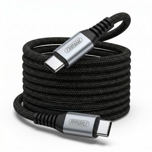 Cáp USB Type C NNBILI 100W 5A PD Dây Bện Sạc Nhanh Cho Xiaomi Samsung Huawei Oppo OnePlus MacBook iPad