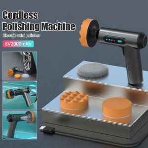 JPK【Ready Stock】Electric Automotive Polisher Machine Speed Adjustable Auto Polishing Waxing Grinding Machine Power Tool For Car Polishing