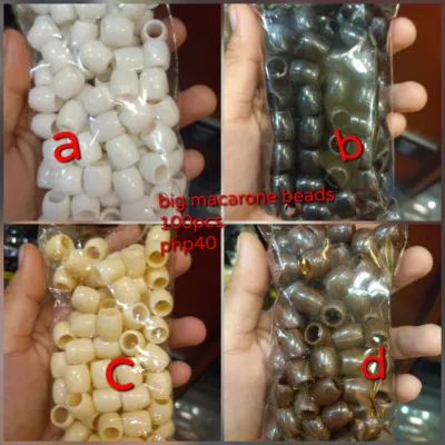 MACARONI BEADS BIG 100pcs per pack...