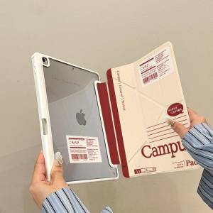 For iPad A16 Case 11th 10th Gen For iPad Air 7th Gen Case 10.2 Mini6 7 Air5/4 Pro12.9 11 13 M3 M4 M5 M2 Case with Pencil Holder