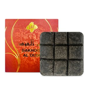 Premium Sandalwood Aloes Oud Powder Musk Perfumery Sugar 9 Bricks Mixed Flavor Assorted Scents Backflow Insence Yoga Meditation