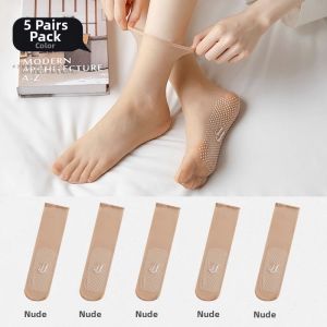 Scotch-Brite | Non-slip Sheer Durable Seamless Invisible Crystal Short Socks