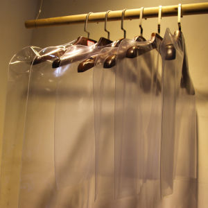 Thickened Plastic Transparent Dustproof Clothes Cover for Clothing Store Adult And Child Clothes Hanging Bag Dust Bag