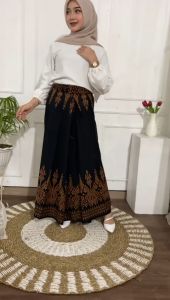 Sarung Batik Rayon / Goyor Print Motif Diamond | Seragam | Irengan