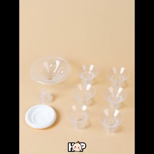 Silicone Breast Pump Flange Insert Breast Shield Replacement Accessories Silicone Funnel Insert Breast Pump Flange