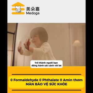 [Chuyên dụng] MEDOGA mùng khung vuông chống muỗi chắn giường chống ngã giường cho bé không khoan tường
