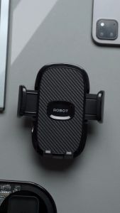 ROBOT Car Holder RT-CH21 Black Rotatable For Smartphone Backseat Garansi 1 Tahun