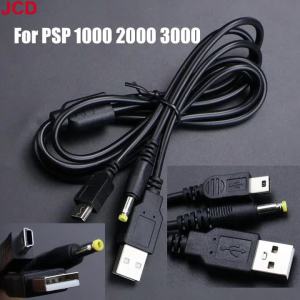 JCD | Dây Sạc Cáp Dữ Liệu USB 2 Trong 1 JCD Cho PSP 2000 3000 Phụ Kiện Chơi Game Sony - Sạc & Truyền Dữ Liệu
