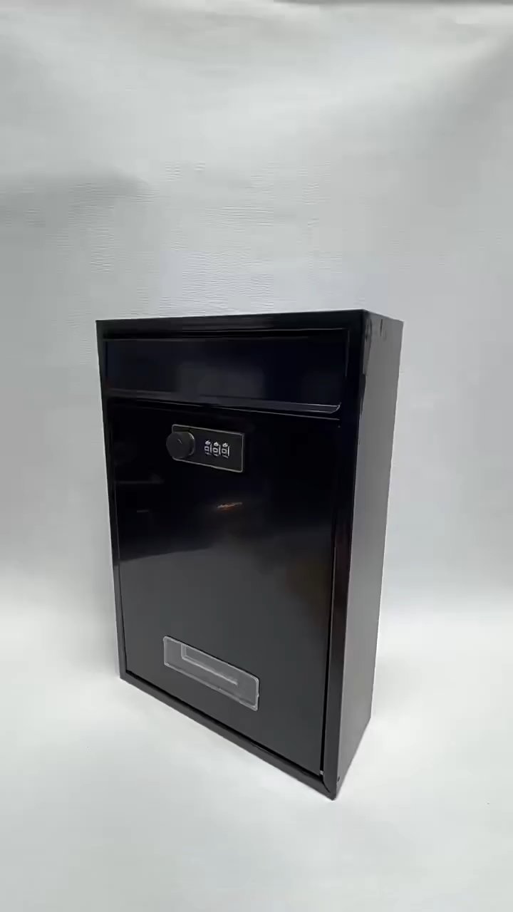 ตู้จดหมาย กันน้ำ ทนแดดกันฝน ล๊อคได้ กล่องจดหมายใบใหญ่ ไม่ต้องใช้กุญแจ ใช้ได้ทั้งภายในและภายนอกอาคาร