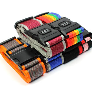 Luggage Strap Cross Packing Strap Safety Fixed Consignment Travel Box Protection Tight Reinforcing Band Binding Rope