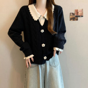 Elegant Stylish Warm Winter French Look Knit Sweater