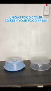 UNIDAS Food Keeper Warm Keeper Food cover Transparent Stackable Dish Cover Insulation food