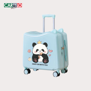 CARTELO | Ridable Silent 360° Wheels Kids Luggage 18 Inch