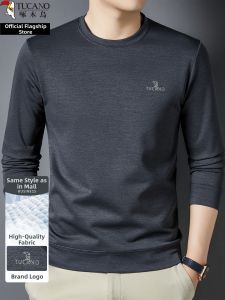 TUCANO | New Casual Spring Long Sleeve Round Neck Solid Color Hoodie