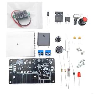 Aideepen | LM317 Power Supply Adjustable Voltage Regulation Module Digital Display With Short Circuit Protection