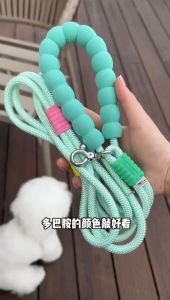 Hands Free Dog Leash Waist & Crossbody Rope with Slip Lead Durable for Pet Dogs Walking Running