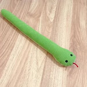 Snake Pet Toy Interactive Play Toy Kitten Kick Teaser Toy Bite Resistant Entertainment Toy For Indoor Cats Small Dogs Pet Supply