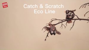 [GiGwi] Duck Catch & Scratch Eco Line with Silvervine - Cat Toy | Designed to Stimulate Your Cats Hunting Instincts