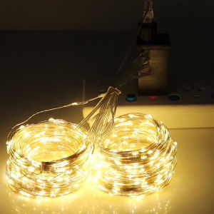 Home Party Decoration Christmas Fairy Light Holiday New Year LED String Lights 8 Modes Lighting 10M 20M 30M 50M 100M Room Decor