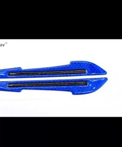 2pcs Car Rearview Mirror Reflective Sticker Car-styling Safety Warning Sticker Decorative Strip P275