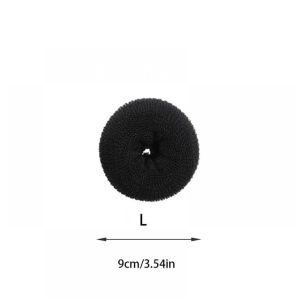 1/3PC Plate Hair Donut Hair Bun Maker Roller DIY Magic Elastic Foam Sponge Hair Styling Tools Princess Hair Accessories S/M/L