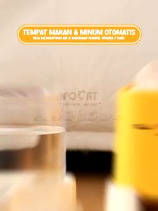 TEMPAT MAKAN MINUM ANJING KUCING PET FEEDER ANABUL