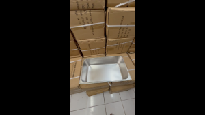 Food Pan Stainless SUS 304 Size 1/1 GN - Wadah Prasmanan 15cm Tebal