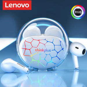 Original Lenovo LP80 Pro TWS Bluetooth 5.3 Earphones RGB Light Wireless Earbuds Hifi Sport Headsets Low Latency Gaming Earphones