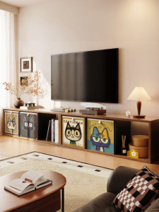 MEISD | Retro DIY Checkerboard Design TV Stand