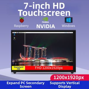 Raspberry Pi & Jetson Compatible 7-inch HD Capacitive Touch Display