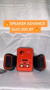 Advance DUO-200BT Speaker Multimedia Bluetooth Super Bass SubWoofer Speaker Komputer Laptop
