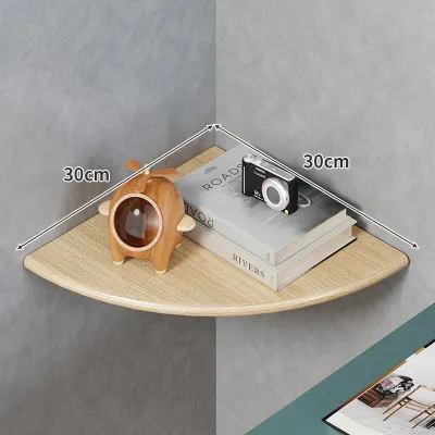 MUGG | Wall Mount Wooden Corner Shelf