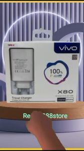 Charger For  Vivo X80 Support Fast Charging & Vooc