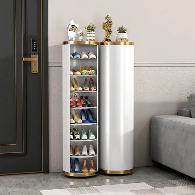 ZHENTAIYUAN | Rotating Dustproof Space-saving Shoe Cabinet