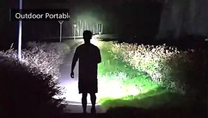 Senter Sorot High Power Lampu Sorot 7 Led Portable Cahaya Super Terang