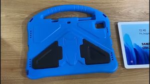 Case Anak IPad 7 8 9 Gen 7th 8th 9th 10.2 Inch 2021 2020 2019 Casing Armor Kids Robot Cover Standing Handle Kesing Pelindung EVA Foam Shockproof