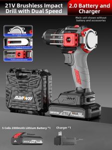 NANWEI | Cordless Impact Drill