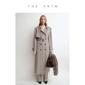 Elegant Non Wrinkle Windbreaker Coat