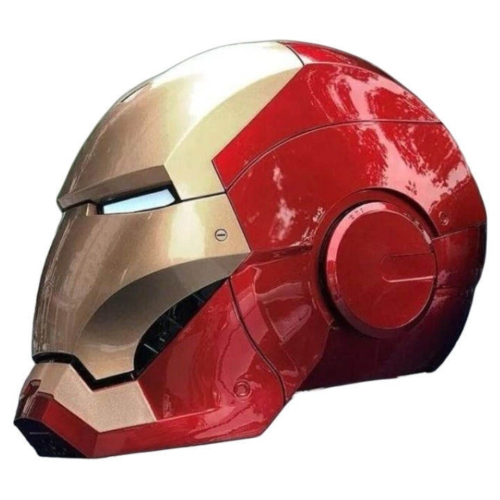 Jarvis Iron Man Mk5 Electric Helmet Children's Mask Cos Wearable Adult ...