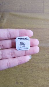 Renata SR726SW Baterai jam tangan Renata 397 SR726SW Silver 1.55V