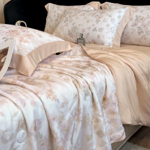 Suxuan | Cool Ice Silk Tencel Summer Quilt Set