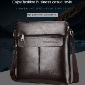 Tas Selempang Pria Kulit Premium Import Formal Fungsional