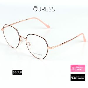 Gọng kính hợp kim thời trang nam nữ siêu nhẹ siêu bền OURESS 9067