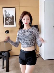 ชุดว่ายน้ำ แขนยาว ขายาว ผู้หญิง กัน UV สายรัดชุดว่ายน้ำ บิกินี่ 3 ชิ้น ชุดไปทะเล ชุดไปทะเลผู้หญิง 3 ชิ้น (ชุดเพิ่มเติม) 2397