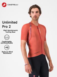 Castelli | Aerodynamic Hydration Short Sleeve Cycling Jersey for Men