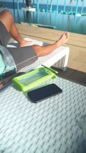 IPX8 Waterproof Phone Case with Airbag for Swimming Diving and Travel